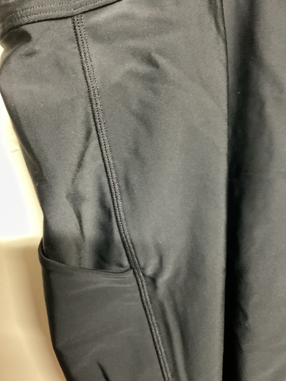 torrid Black Active Swim Shorts with Side Pocket - Picture 2 of 4